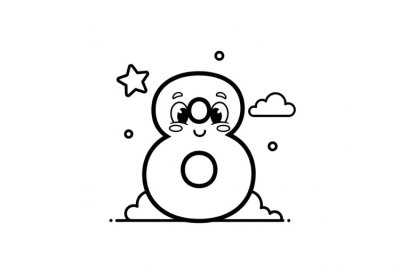 Sayılar Kolay Sayı Boyama Sayfası