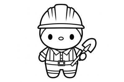 Meslekler Kolay Meslek Boyama Sayfası